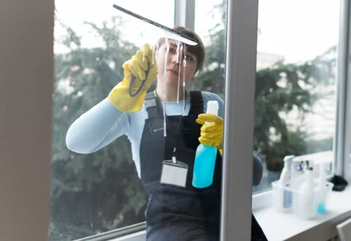 Nettoyage de vitres intérieures et extérieures à Sainte-Nathalène